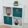 B&M Storage Cubes 2pk - Lokken Green -Addis Homedecor Store 368500 2pk urban paradise lokken green storage cubes