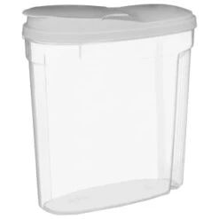B&M Cereal Storage Container Set 2pk - Grey 11 B&M Cereal Storage Container Set 2pk - Grey -Addis Homedecor Store 368615 cereal storage set 2 pk grey 3
