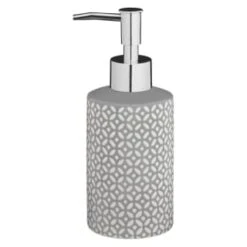 B&M Mosaic Soap Dispenser - Grey