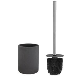 B&M Slate Toilet Brush & Holder -Addis Homedecor Store 368933 stlate toilet brush 2