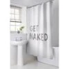 B&M Get Naked Shower Curtain -Addis Homedecor Store 369036 get naked shower curtain
