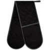 B&M Double Oven Glove - Black -Addis Homedecor Store 369521 black double oven glove 2