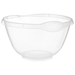 B&M Mixing Bowl - Clear -Addis Homedecor Store 369573 clear mixing bowl 2