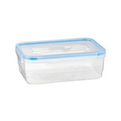 B&M Clip Top Food Containers 4pk - Blue 12 B&M Clip Top Food Containers 4pk - Blue -Addis Homedecor Store 369681 4pk clip top food containers blue 4