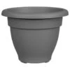 B&M Bell Pot Planter 30cm - Grey -Addis Homedecor Store 369873 bell pot planter 30cm grey