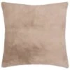 B&M Aspen Faux Fur Cushion - Dark Mink