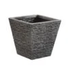 B&M Square Planter - Slate Effect 32cm -Addis Homedecor Store 370430 small slate effect planter 32cm square