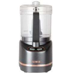 Tower Compact Food Processor 400ml - Grey & Rose Gold -Addis Homedecor Store 371731 tower compact food processor