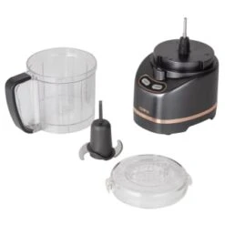 Tower Compact Food Processor 400ml - Grey & Rose Gold -Addis Homedecor Store 371731 tower compact food processor 3
