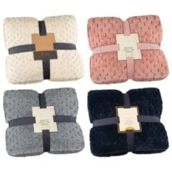 Waffle Faux Fur Throw - Cream -Addis Homedecor Store 372937 372948 372950 waffle faux fur throw group