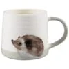 B&M Water Colour Animal Mug - Hedgehog -Addis Homedecor Store 374966 watercolour animal mug hedgehog