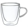 B&M Double Walled Glass Coffee Mug 2 B&M Double Walled Glass Coffee Mug -Addis Homedecor Store 375233 double walled glass coffee mug