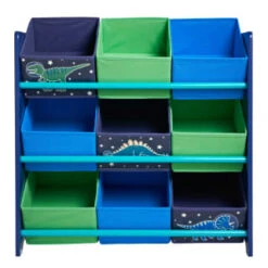 B&M Glow In The Dark Dinosaur 9 Tub Storage Drawers -Addis Homedecor Store 375936 dinostar 9 tub storage 1