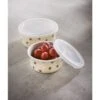 B&M Round Tubs 2pk - Bees -Addis Homedecor Store 375966 2pk reuse and repurpose round tubs bee