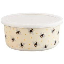 B&M Round Tubs 2pk - Bees -Addis Homedecor Store 375966 2pk reuse and repurpose round tubs bee 6