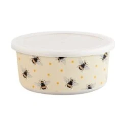 B&M Round Tubs 2pk - Bees -Addis Homedecor Store 375966 2pk reuse and repurpose round tubs bee 7