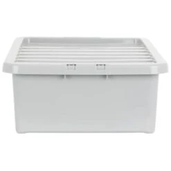 B&M Under Bed Storage Box 32L - Grey -Addis Homedecor Store 377037 under bed storage box 32l grey