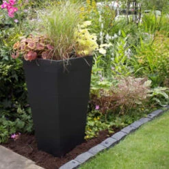 B&M Sonata Planter 71cm - Slate -Addis Homedecor Store 377698 sonata planter slate 70cm 2