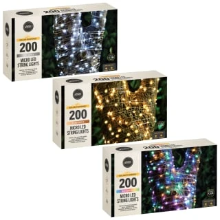 Solar Powered Micro LED Lights 200pk - Cool White 6 Solar Powered Micro LED Lights 200pk - Cool White - Image 4
