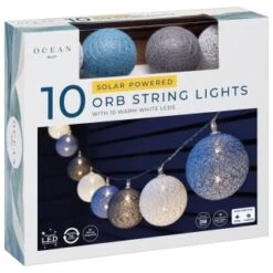 B&M 10 Orb Solar String Lights -Addis Homedecor Store 379255 10 orb solar string lights 3 1