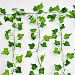 Solar Powered Artificial Ivy Leaf Curtain 150cm 8 Solar Powered Artificial Ivy Leaf Curtain 150cm -Addis Homedecor Store 379257 150cm x 150cm solar powered artificial ivy leaf curtain 192 warm white leds 3