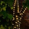 Solar Powered 10m Micro LED Rope Light - Warm White -Addis Homedecor Store 379267 10m tube string light 100 warm white leds 2