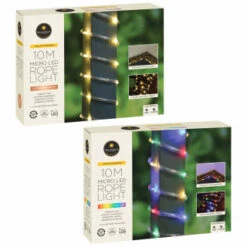 Solar Powered 10m Micro LED Rope Light - Multicolour -Addis Homedecor Store 379267 379269 mason and jones 10m micro led rope lights main