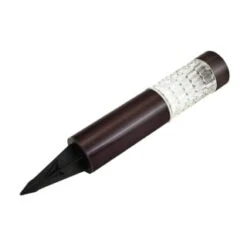 B&M Glass Top Solar Post Light -Addis Homedecor Store 379310 glass top solar post light black nickle 2