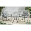 Madison Premium Rocking Bistro Set 3pc -Addis Homedecor Store 379367 379480 madison rocking 3 piece bistro set