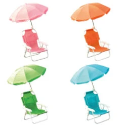 B&M Kids Parasol Chair - Orange -Addis Homedecor Store 379678 kids parasol chair group