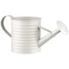 B&M Ribbed Matt Watering Can - Cream -Addis Homedecor Store 379772 simply garden ribbed tin watering can white