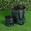 B&M Heavy Duty Pop-up Garden Bins - Green -Addis Homedecor Store 379938 2 pack pop up gardening bins green
