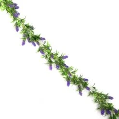 B&M Artificial Lavender Garland 180cm 8 B&M Artificial Lavender Garland 180cm -Addis Homedecor Store 379985 180cm artificial lavender garland