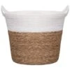B&M Natural Planter Basket With Handles 1 B&M Natural Planter Basket With Handles -Addis Homedecor Store 380056 natural planter basket with handles and plastic liner