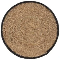 B&M Urban Paradise Woven Placemats 2pk - Natural -Addis Homedecor Store 380094 2pk urban paradise natural woven placemats 2