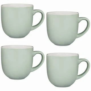 Simply Everyday Gloss Mugs 4pk - Sage 3 Simply Everyday Gloss Mugs 4pk - Sage