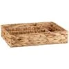 B&M Scandi Shore Rattan Cutlery Tray -Addis Homedecor Store 380151 rattan cutlrey tray