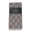 B&M Grey Textured Tea Towels 3pk -Addis Homedecor Store 380238 3pk textured tea towels grey