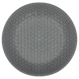 B&M Geo Embossed Pasta Bowl 4 B&M Geo Embossed Pasta Bowl - Image 2