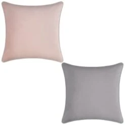 Supersoft Velvet Cushion Covers 2pk - Grey -Addis Homedecor Store 380355 380356 velvet cushion covers group 2 1