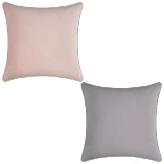 Supersoft Velvet Cushion Covers 2pk - Blush 5 Supersoft Velvet Cushion Covers 2pk - Blush - Image 3