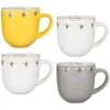 B&M Bee Happy Printed Mugs - 4pk -Addis Homedecor Store 380506 4pk printed mugs bee happy 3