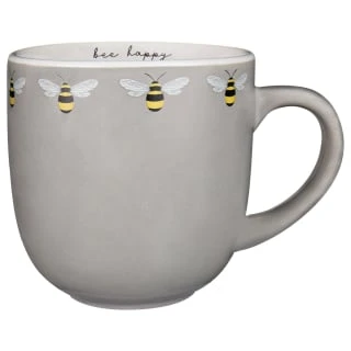B&M Bee Happy Printed Mugs - 4pk 7 B&M Bee Happy Printed Mugs - 4pk - Image 5