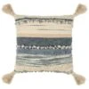 B&M Esme Stripe Woven Cushion - Navy 1 B&M Esme Stripe Woven Cushion - Navy -Addis Homedecor Store 380610 esme stripe woven cushion navy