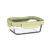 B&M Green Glass Food Container - Small 1 B&M Green Glass Food Container - Small -Addis Homedecor Store 380664 glass food container green small 2
