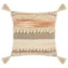B&M Esme Stripe Woven Cushion - Natural 1 B&M Esme Stripe Woven Cushion - Natural -Addis Homedecor Store 380760 esme woven cushion natural