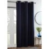 B&M Kent Woven Blackout Panel 54 X 86" - Navy -Addis Homedecor Store 380882 kent blackout woven panel navy
