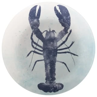 B&M Ocean Print Plate - Lobster 3 B&M Ocean Print Plate - Lobster