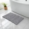 Retreat Knitted Bath Mat 50 X 80cm - Grey 2 Retreat Knitted Bath Mat 50 X 80cm - Grey -Addis Homedecor Store 381560 retreat knitted bath mat grey