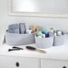 Pilos Set Of 3 Storage Baskets 3pk - Grey -Addis Homedecor Store 381902 pilos set of 3 grey baskets